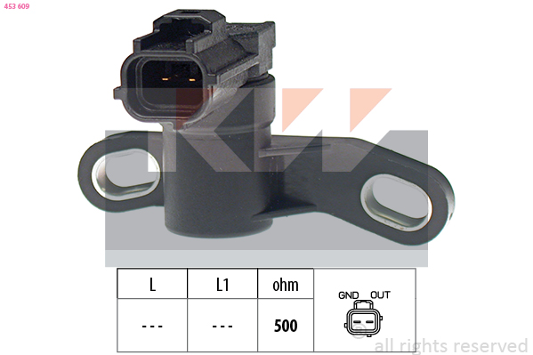 Snímač impulzov kľukového hriadeľa KW